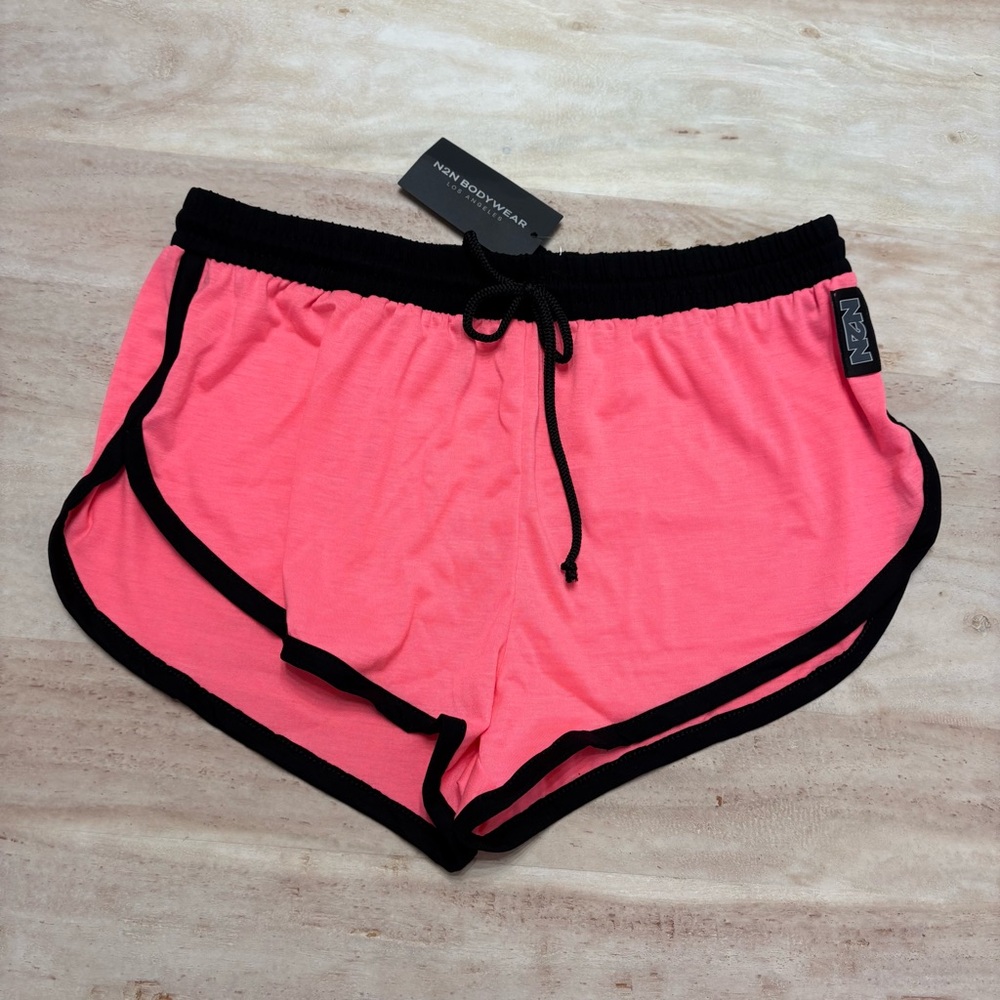 N2N BODYWEAR Neon Boy Split Shorts